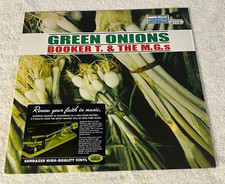 BOOKER T & THE M.G.s: "Green Onions": 2002 SUNDAZED 180g LP REMASTERED-IN SHRINK