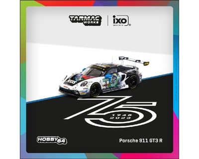Tarmac Works 1:64 Porsche 911 GT3 R DTM 2023 Ayhancan Guven White Hobby64