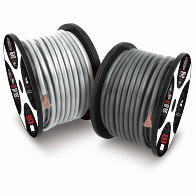 T-Spec V10GW-8125 Power Wire V10 Series Spools W/ 8 Gauge 125' Matte Grey New