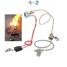 Waste Oil Burner with Siphon Atomizing Nozzle 0.7 - Ideal for Boilers & Heaters