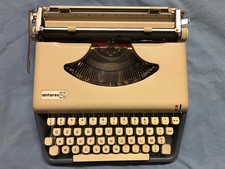 Macchina da scrivere Antares Compact anni 60 funzionante con custodia rigida