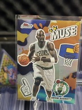 Topps Finest 2025-26 Kevin Garnett Celtics Card Lot (2) Muse/Rare Refractor