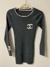 USED CHANEL TIGHT DRESS VERYGOOD
