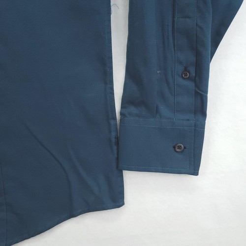 INC Shirt Mens Large Western Snap Button Long Sleeve Modern Yoke Pocket *flaw - Picture 4 of 15