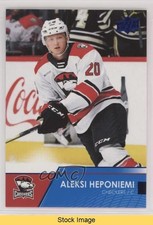 2021-22 Upper Deck AHL Blue Aleksi Heponiemi #64 READ 0qr0