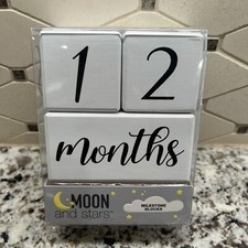 New Milestone Blocks-Moon  Stars