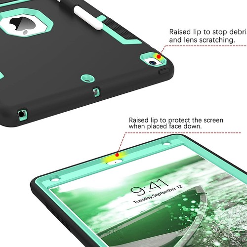 Funda resistente a prueba de golpes para iPad 10ª 9ª generación + Protector de pantalla - Imagen 6 de 76