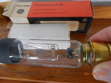 Vintage GE Projector lamp -CZX-DAB- -500W 120V New In Box.