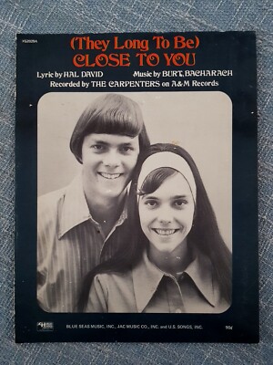 They Long To Be Close To You by The Carpenters Written by Bacharach & David 1963