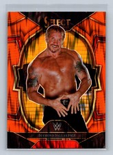 2023 Panini Select WWE #9 Diamond Dallas Page Concourse Orange Flash