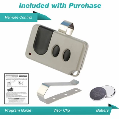 ECS Sale For Sears Craftsman 139.53753 Garage Door Opener 315mhz 139.53985D Purple