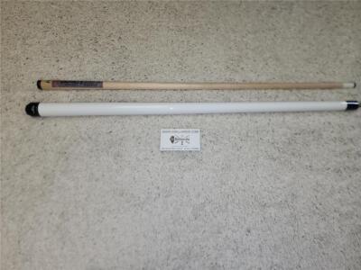 Viking Valhalla VA108 Hard Rock Maple 3 Silver Ring Pool/Billiard Cue - White