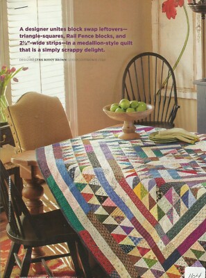 I0691   TIED TOGETHER QUILT PATTERN/INSTRUCTIONS
