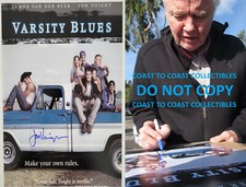 Jon Voight signed Varsity Blues Texas Coyotes 12x18 poster photo,COA exact proof