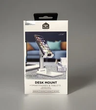 NEW Premier Weighted Base Desk Mount Cell Phone or Tablet Holder Display Stand