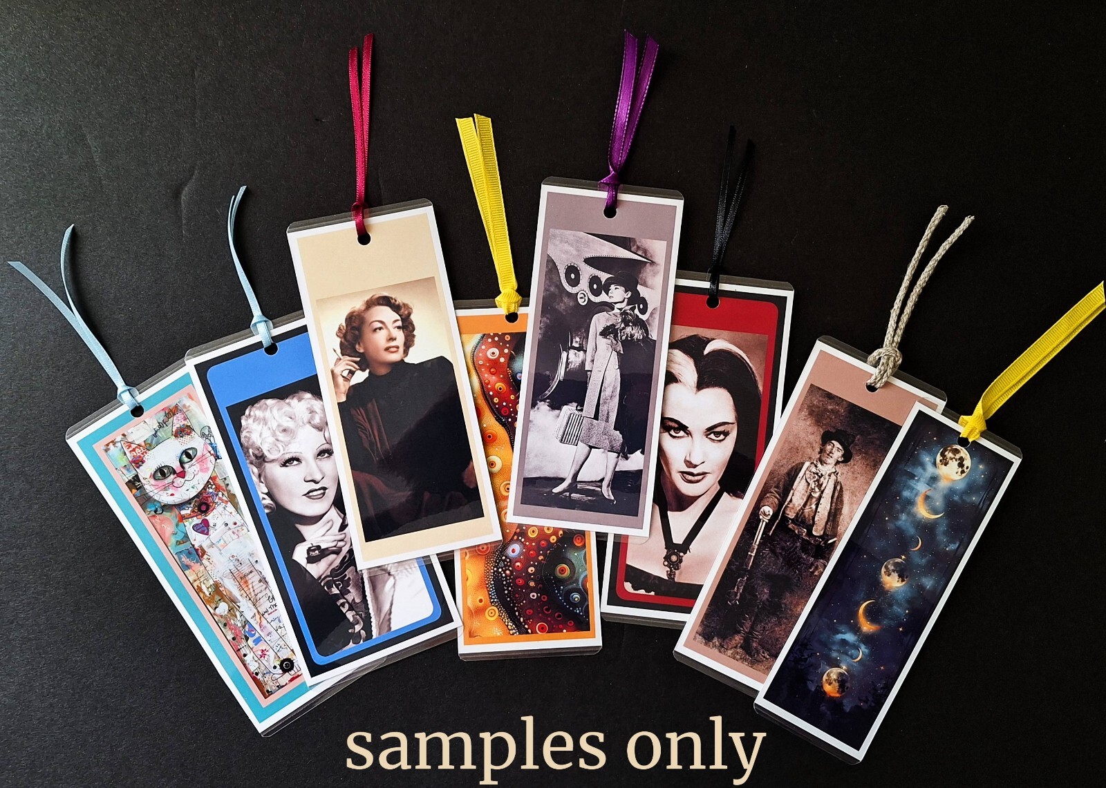 Godzilla Eating a Train - Laminated Photo Bookmark - 2.5 x 6 in