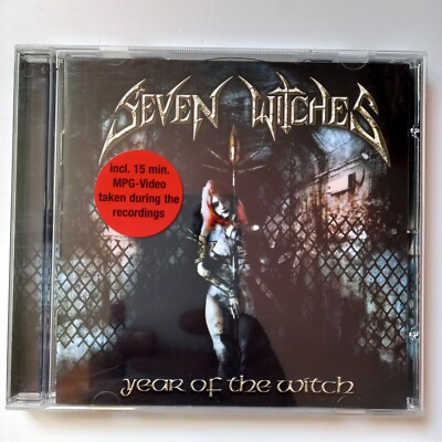 SEVEN WITCHES ‎– YEAR OF THE WITCH (2004) CD ALBUM ENHANCED MADE