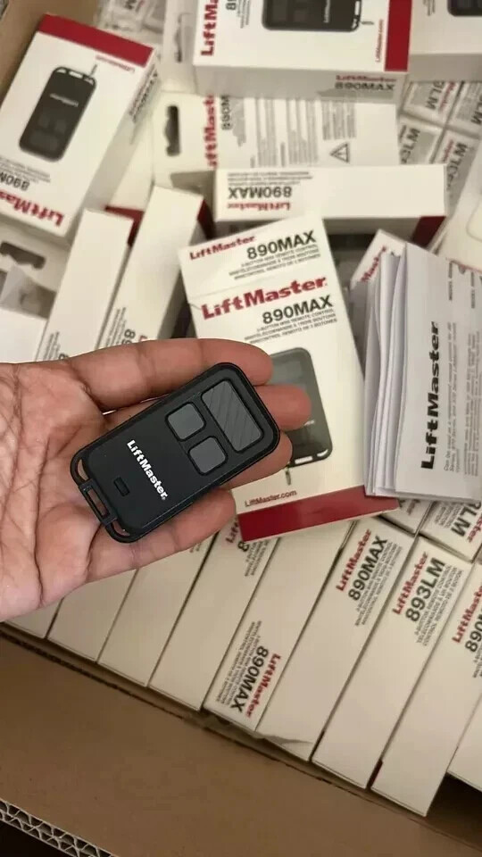 890MAX LiftMaster Universal Remote Mini Key Chain Garage Control*pack of 10*