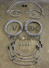 Front & Rear Brake Line Replacement Kit For 92-95 Honda Civic w/rear disc