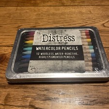 Ranger Tim Holtz Distress Watercolor Pencils Set 1 Woodless TDH76308