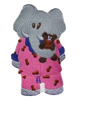 Bella Baby Blanket Lightweight with Adorable Pink Elephant embroidery Unique