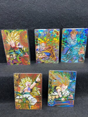 SDBH card game B  Rank Damaged cards Vintage UR cards set (5cards)/B-/#004