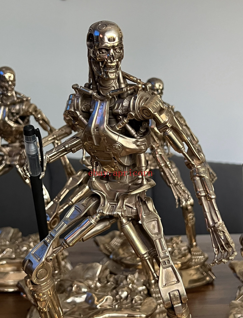 T-800 TERMINATOR コレクターズエディション フィギュア The Terminator T-800 Statue Figure Bronze Model Collectible Box