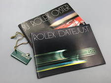 ROLEX VINTAGE 1980 DATEJUST MANUAL & YOUR ROLEX BOOKLET AND BIG CROWN HANG TAG