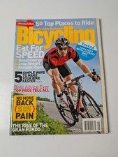 Bicycling Magazine Americas Best 50 Top Places to Ride Eat For Speed 2010