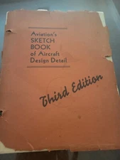 Aviation's Sketch Book Of Aircraft Design Detail 3rd Third Edition WWII McGraw 