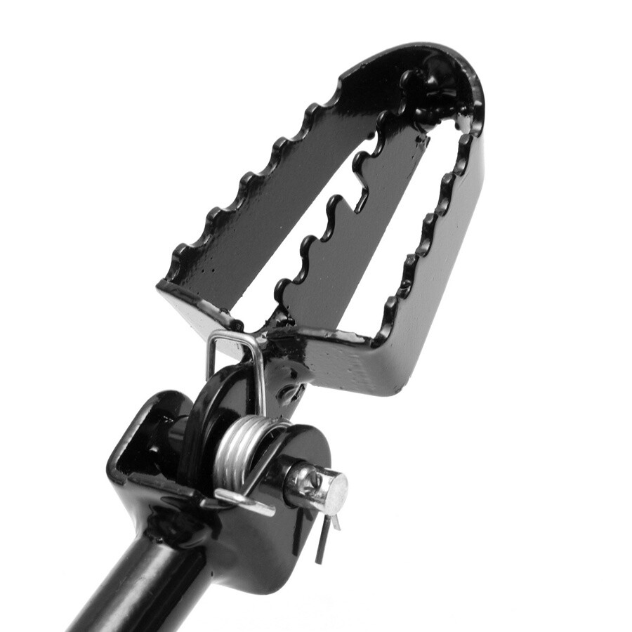 For 110/125/140cc Motorcycle Pit Dirt Bike Side Foot Peg Rest Mount Kickstand US