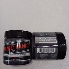 Manic Panic High Voltage Classic Semi-Permanent Hair Dye Alien grey 4oz.