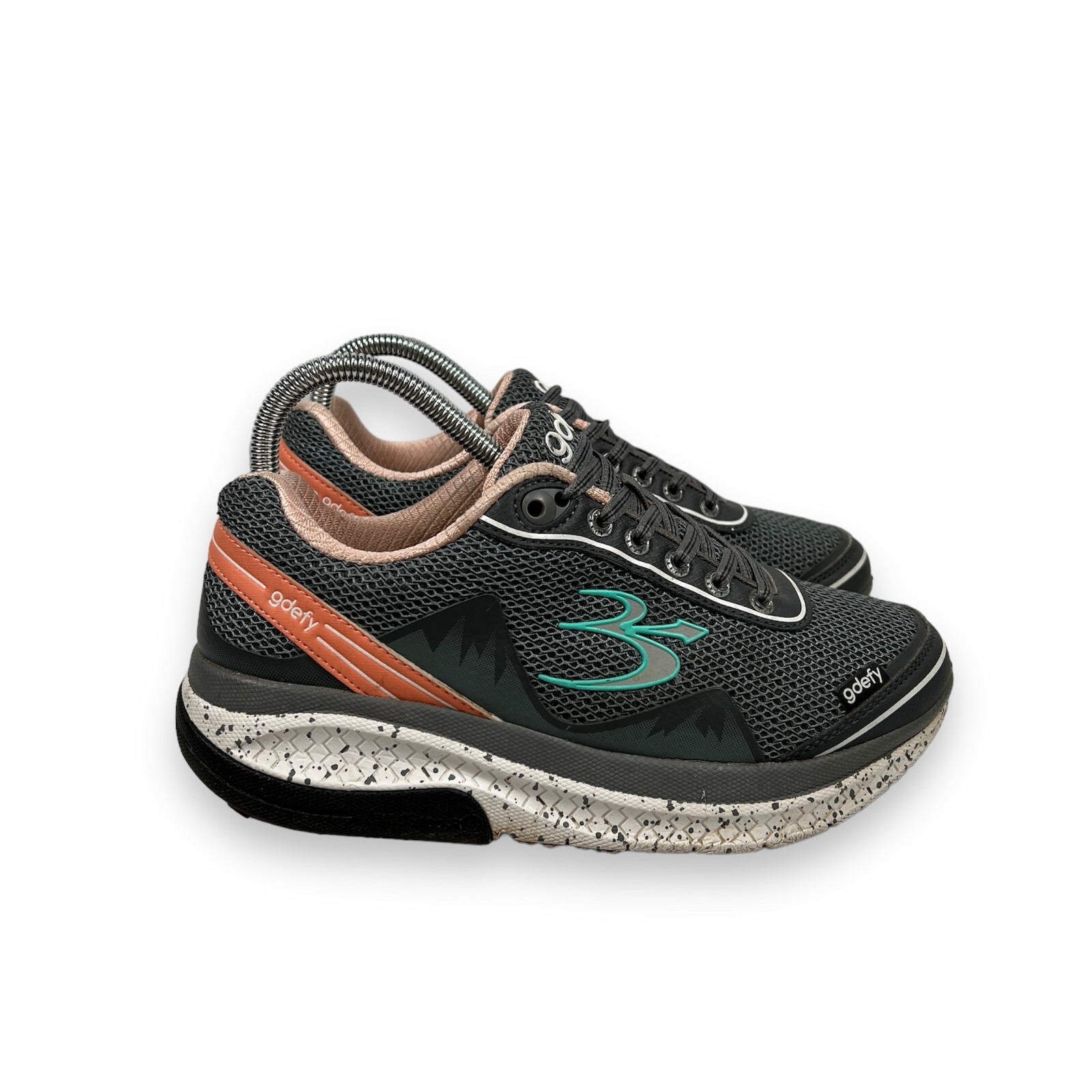 Gravity Defyer Gdefy Mighty Walk Womens 7 Black Athletic Veroshock