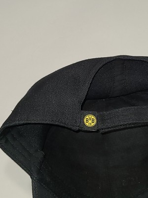 Casquette Baseball Borussia Dortmund BVB 09 1909 - Logo Officiel - Taille Réglable Noire
