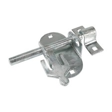 Timco 4" Oval Padbolt - Hot Dipped Galvanised Pad-Lockable Bolt for Gate & Doors