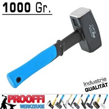 Profi Fäustel Schlosserhammer 1000 Gr Werkstatt Vorschlag Hammer Fiberglas XT056