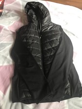 Black Padded Coat Xs (11-12)