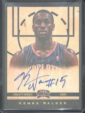 2012-13 Panini Threads Rookie Autograph #158 Kemba Walker