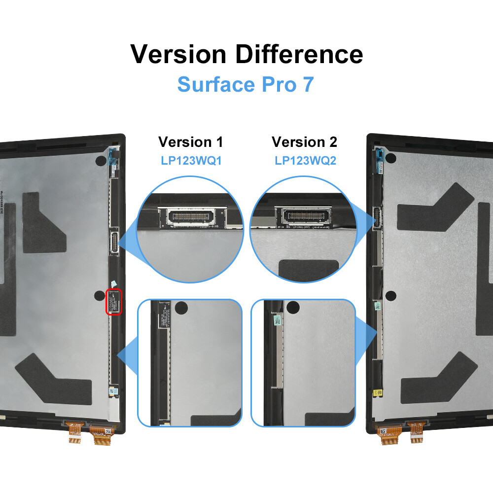 New LCD Display Touch Screen Digitizer For Microsoft Surface Pro 7