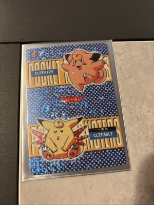 Pokemon Card - Clefairy & Clefable #604 - Vending Machine - Holo