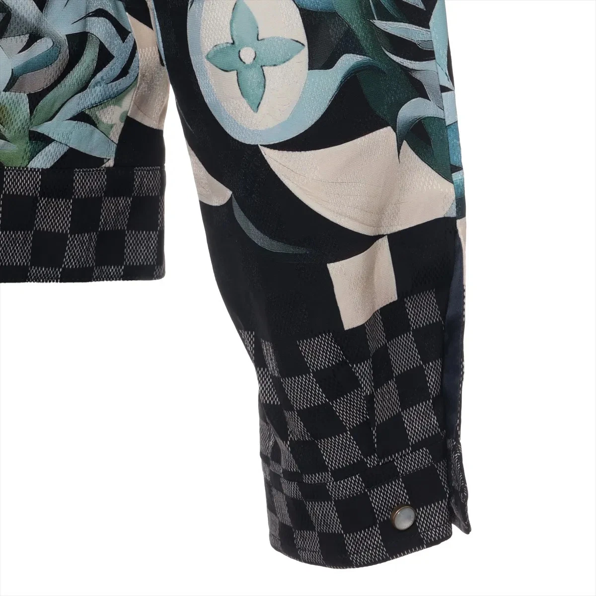 LOUIS VUITTON（LV） Louis Vuitton 24AW Rayon × Giacca di Seta 48 Uomo Multicolore RM242MM Damier