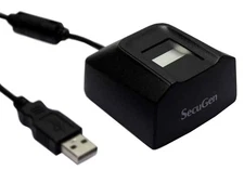 Fingerprint Reader SecuGen HU20 Hamster Pro 20 USB Black 500 DPI Resolution NEW