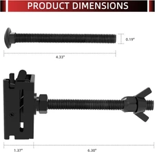 E-Track Spare Tire Holder Mount, Upgraded Single Fitting E-Track Accessories ...