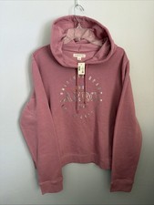 Aeropostale Women's XXL Dusty Rose Pullover Hoodie NWT