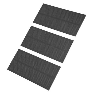 3pcs Mini Solar Panel Ladegerät 1.3W Monokristallines PET Für Batterie Hand