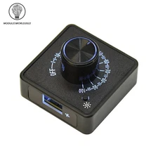 4Pin PWM Fan Governor Speed Controller PD QC Fast Charging Type-C DC  24V12V5V