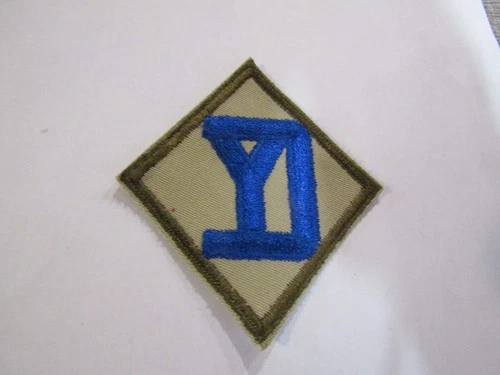 VINTAGE US MILITARY PATCH WW2 ERA US ARMY 26TH INFANTRY YANKEE DIVISION