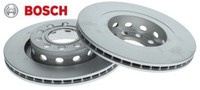 2X Bremsscheibe Bosch 0986479366 2 Bremsscheiben Hinterachse Hinten FüR Audi