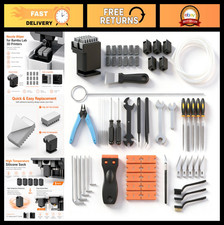 64PCS 3D Printer Tools Kit for Bambu Lab P1S P1P X1 X1C X1E - Essential Accessor