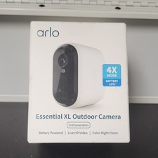 Arlo Essential XL Spotlight VMC2032 1080p Wireless Security Camera - White